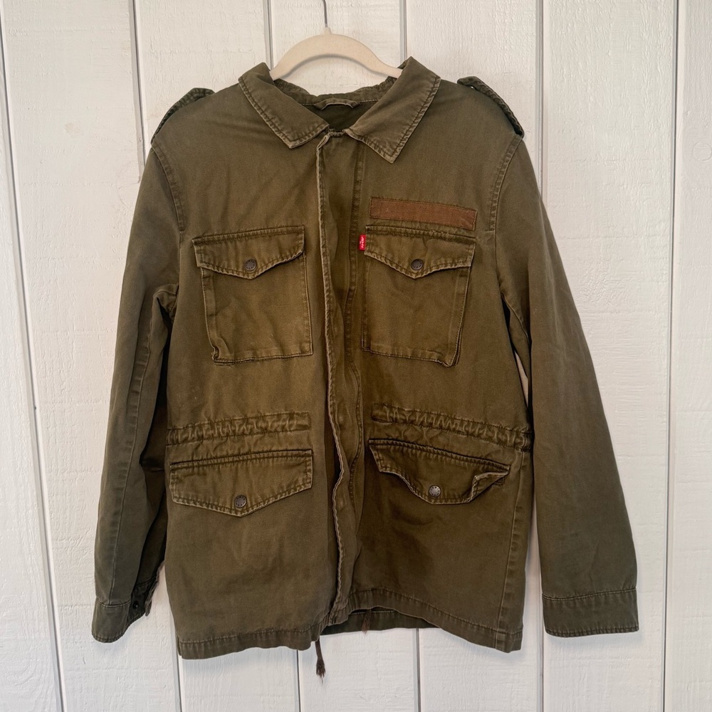 Levi’s Men’s Green Military Jacket